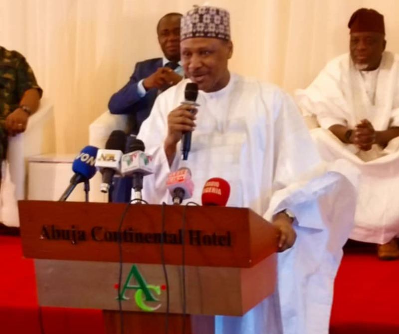 Minister of Information and National Orientation, Alhaji Mohammed Idris