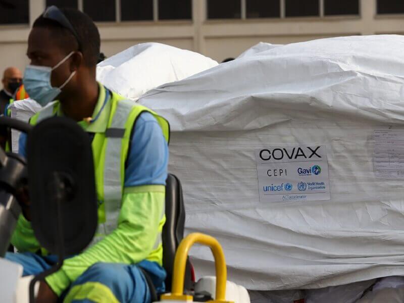 Covid-19 Vaccine Delivered by COVAX