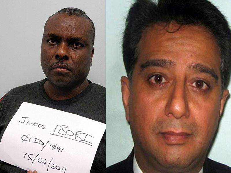 Ex Governor James Ibori and Bhadresh Gohil