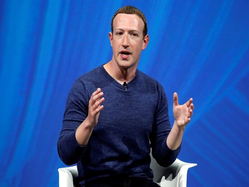Facebook CEO Mark Zuckerberg 