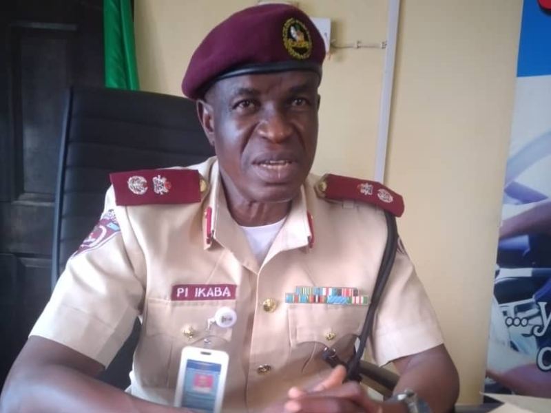 *  Mr Patrick Ikaba, new Bauchi State Sector Commander of the Federal Road Safety Corps (FRSC).