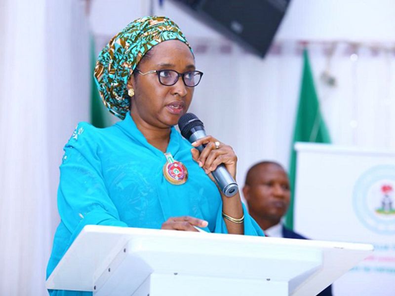 The Minister for Finance, Budget and National Planning, Mrs. Zainab Ahmed