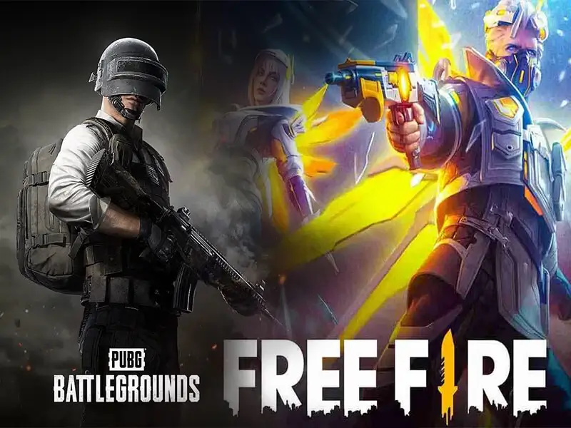 PUBG/Free Fire Poster Merged Image by: Chinua Albert Okafor(TheRoboRai)