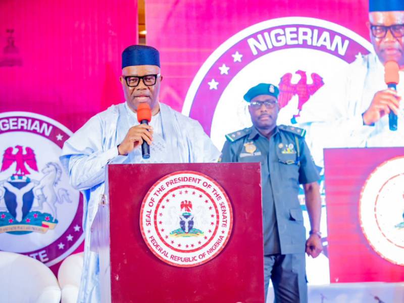 Senator Godswill Akpabio, Nigeria's President of the Senate