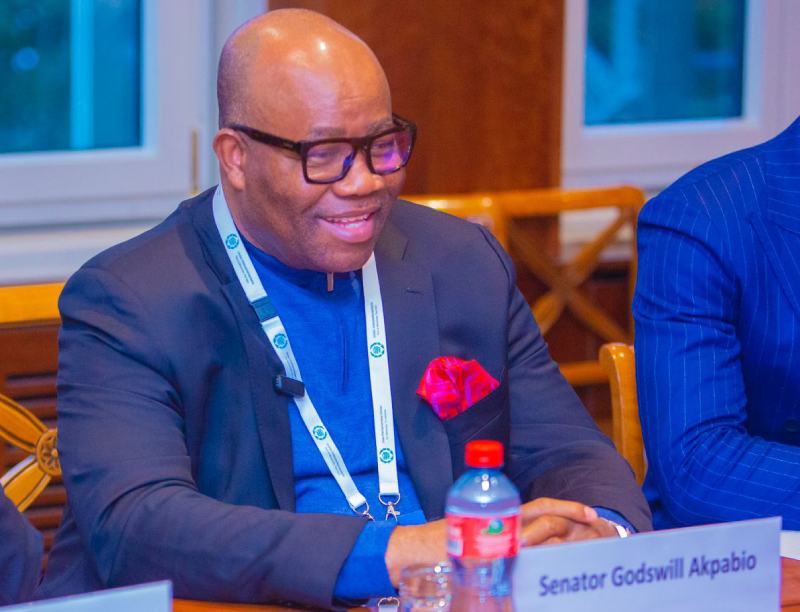 Senator Godswill Akpabio, Nigeria's President of the Senate