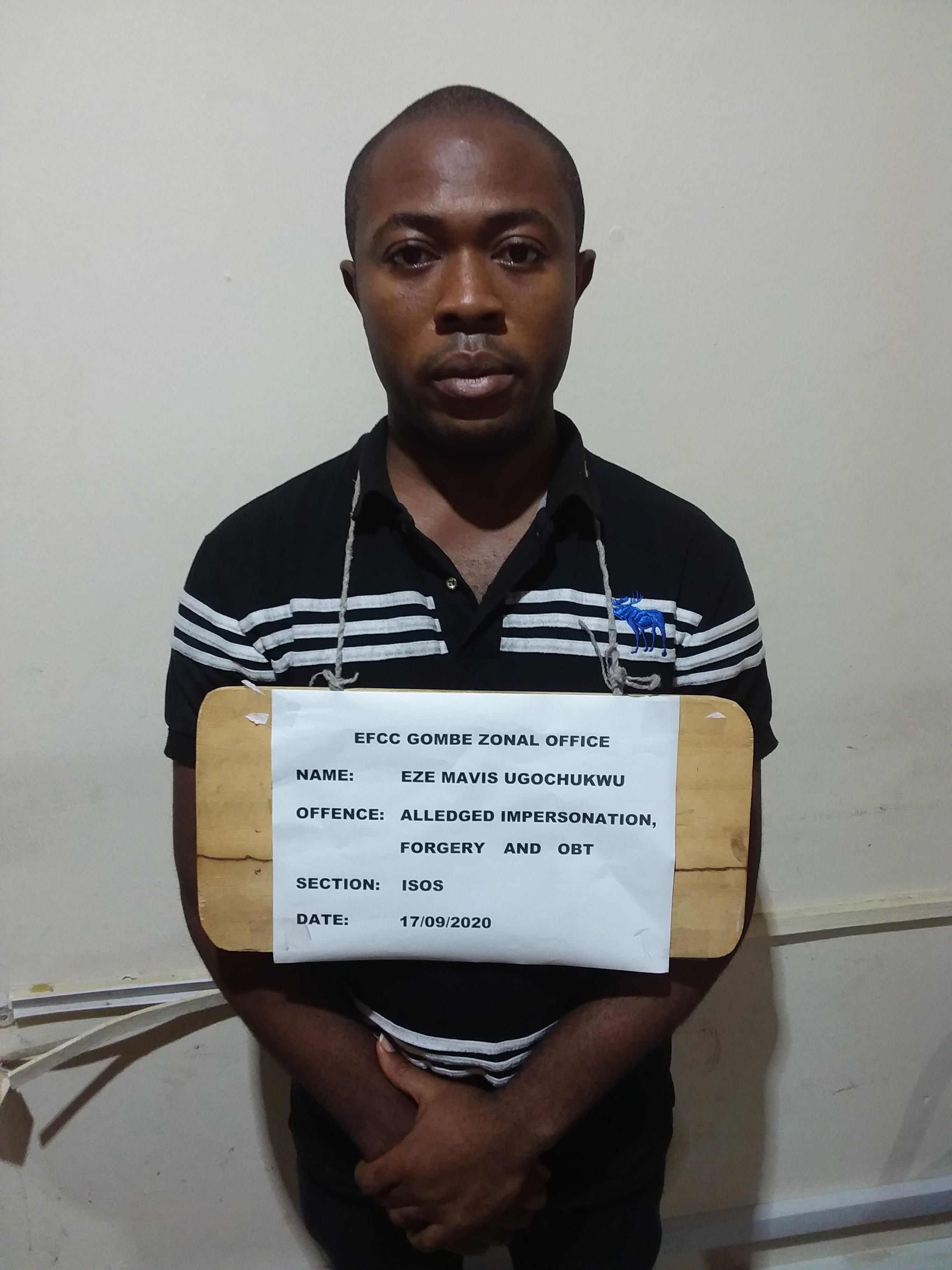 FAKE ARMY LIEUTENANT IN EFCC NET FOR MULTIPLE FRAUD