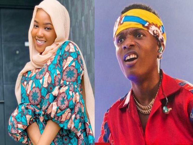 Wizkid and Zara Gambo (Former wizkid fan)