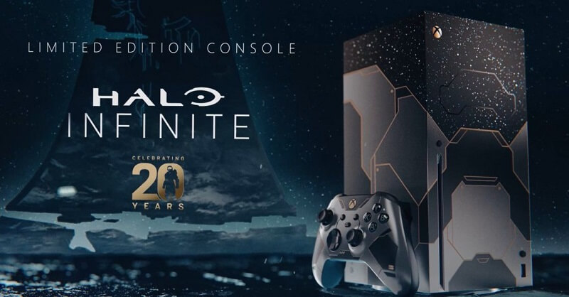 Microsoft's Halo-themed Xbox Series X Image Credit : Microsoft