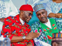 Deputy Speaker, Rt. Hon. Benjamin Kalu and the Reps Speaker, Rt. Hon. Tajudeen Abass