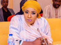 Dr Betta Edu, suspended Minister of Humanitarian Affairs.