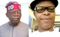 Bola Tinubu and Steve Osuji