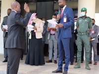 EFCC STAFF TAKE FRESH OATH OF ALLEGIANCE