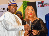 Buba Marwa Receiving His Award