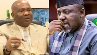 Gov. Hope Uzodinma and Sen Rochas Okorocha
